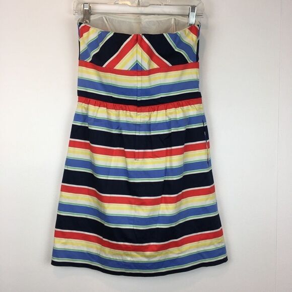 Vineyard Vines Striped Strapless Dress - Picture 3 of 6